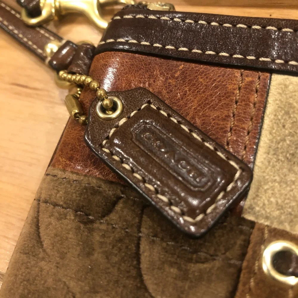 Coach Patchwork Wristlet - Picture 9 of 9